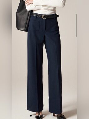 J CREW Carolina flare In Four Season Stretch blend CP150